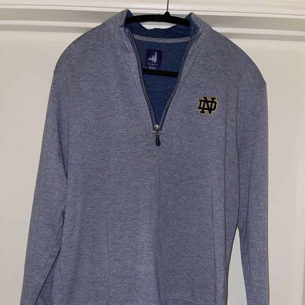 Jonnie-O Notre Dame Sully 1/4 Zip Pullover